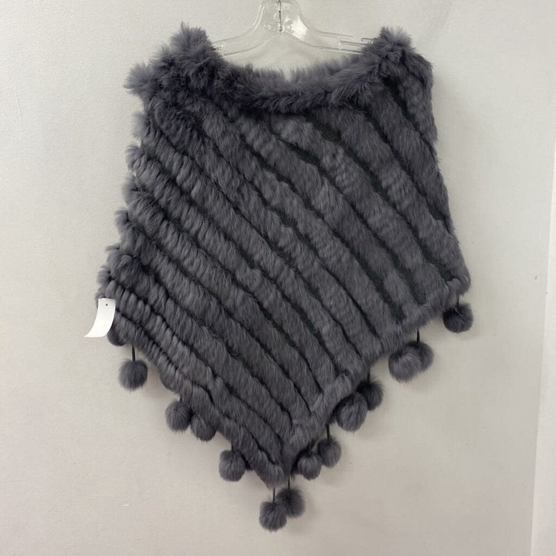 SANDOVA WOMEN'S PONCHO/CAPE grey O/S