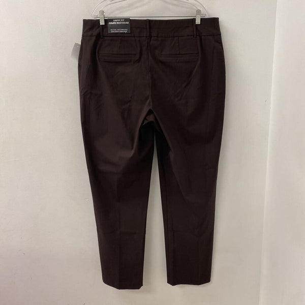 PENNINGTONS WOMEN'S PLUS BOTTOM chocolate brown 20