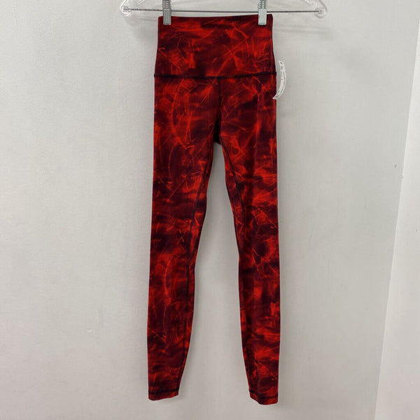 LULULEMON WOMEN'S ACTIVE BOTTOM red black 2