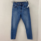LEVI WOMEN'S JEANS blue XS/25