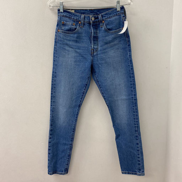 LEVI WOMEN'S JEANS blue XS/25