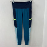 NEW BALANCE WOMEN'S ACTIVE BOTTOM navy teal lime mix M