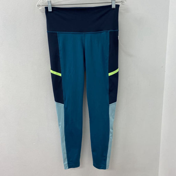NEW BALANCE WOMEN'S ACTIVE BOTTOM navy teal lime mix M