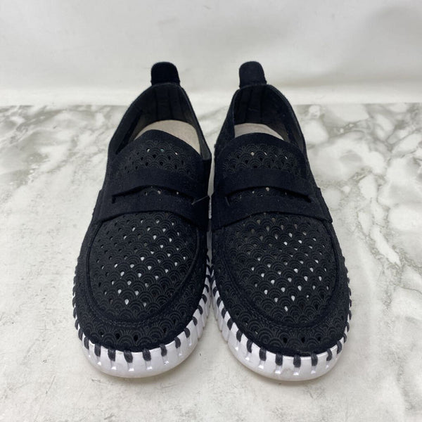 ilse jacobsen,hornbaek WOMEN'S FLATS black white 38