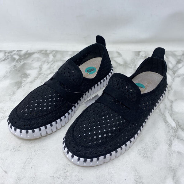 ilse jacobsen,hornbaek WOMEN'S FLATS black white 38