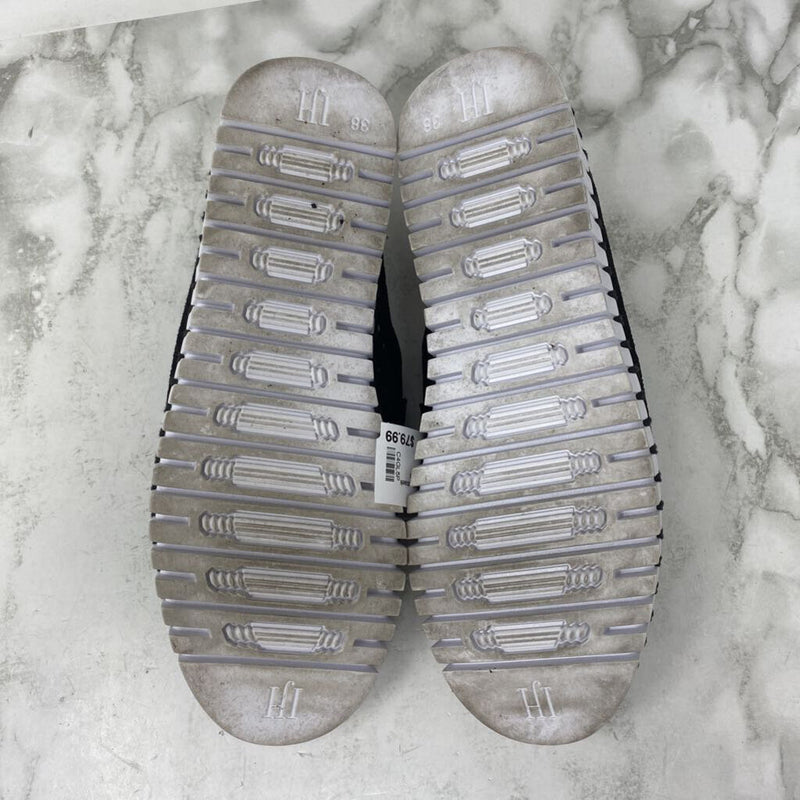 ilse jacobsen,hornbaek WOMEN'S FLATS black white 38