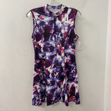 WOMEN'S ACTIVE DRESS purple pink white mix S