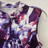WOMEN'S ACTIVE DRESS purple pink white mix S