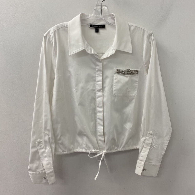 MELANIE LYNE WOMEN'S BLOUSE/SHIRT white 10