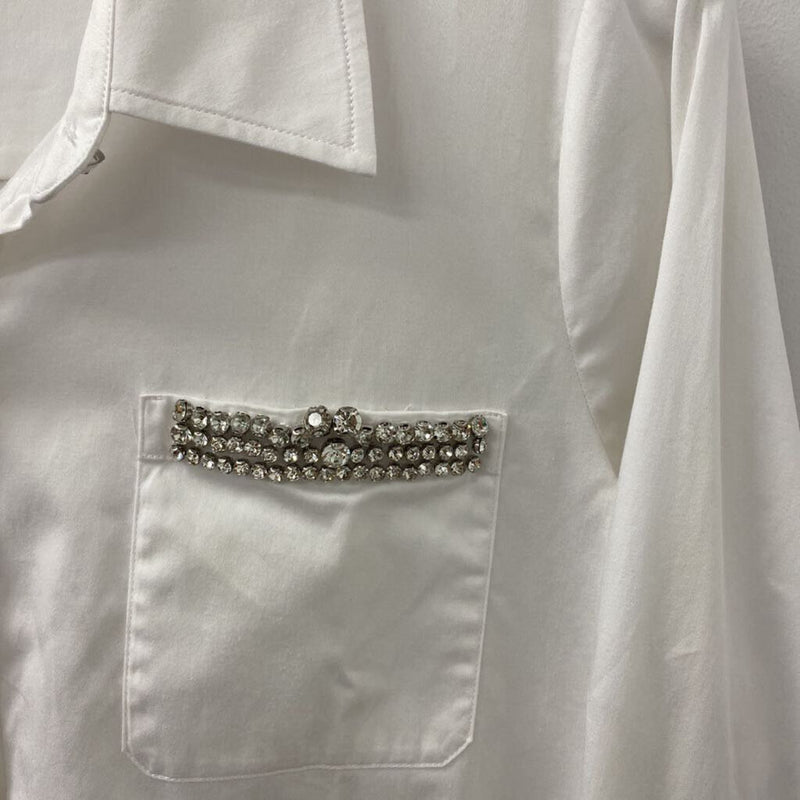 MELANIE LYNE WOMEN'S BLOUSE/SHIRT white 10