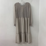 Mad About Style WOMEN'S DRESS grey white mix M