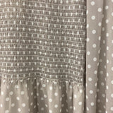 Mad About Style WOMEN'S DRESS grey white mix M