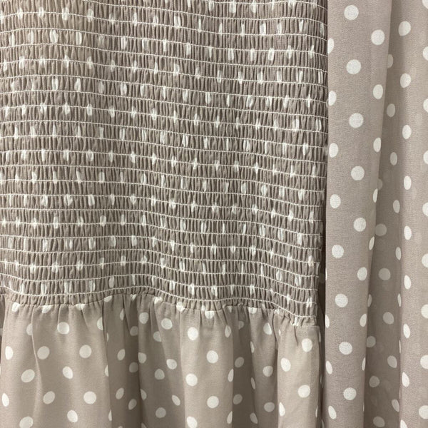 Mad About Style WOMEN'S DRESS grey white mix M