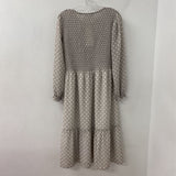 Mad About Style WOMEN'S DRESS grey white mix M