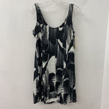 BB DAKOTA WOMEN'S DRESS black white grey mix 6