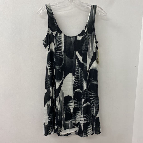 BB DAKOTA WOMEN'S DRESS black white grey mix 6
