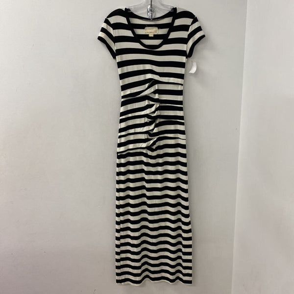 ARTELIER nicole miller WOMEN'S DRESS black white mix M