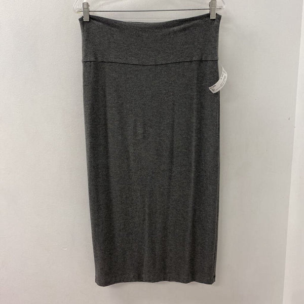 EILEEN FISHER WOMEN'S SKIRT grey heather S