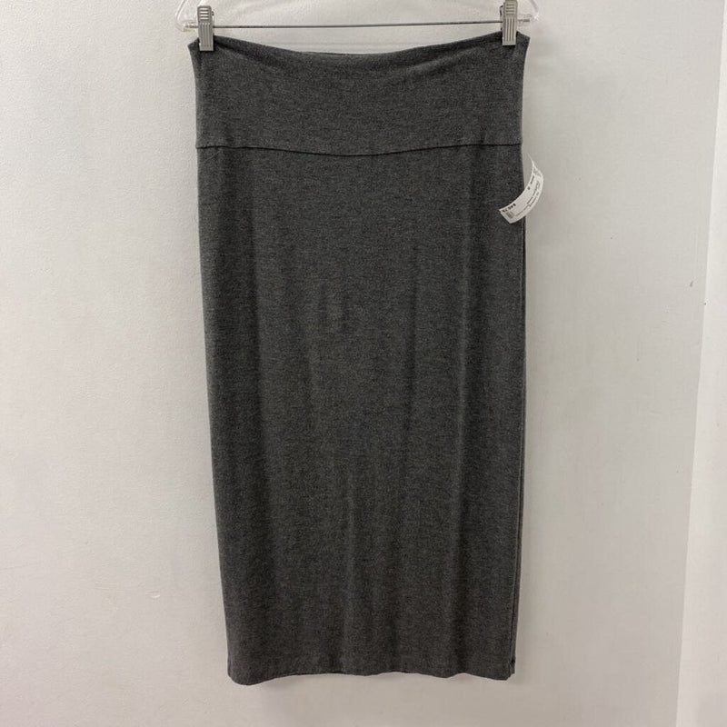 EILEEN FISHER WOMEN'S SKIRT grey heather S