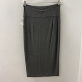EILEEN FISHER WOMEN'S SKIRT grey heather S