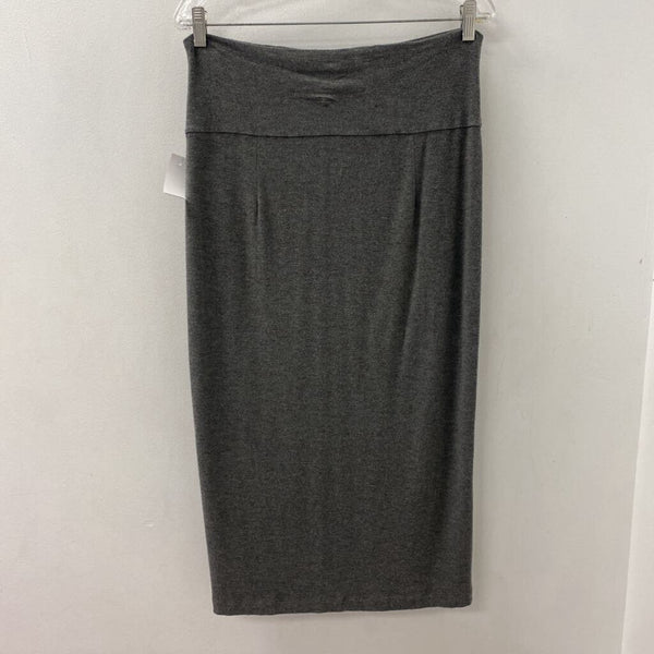 EILEEN FISHER WOMEN'S SKIRT grey heather S