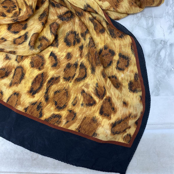 ANNE KLEIN WOMEN'S SCARF/SHAWL brown black tan mix