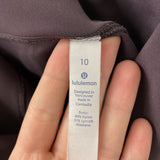 LULULEMON WOMEN'S ACTIVE BOTTOM aubergine 10