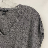 EILEEN FISHER WOMEN'S SWEATER black white mix S