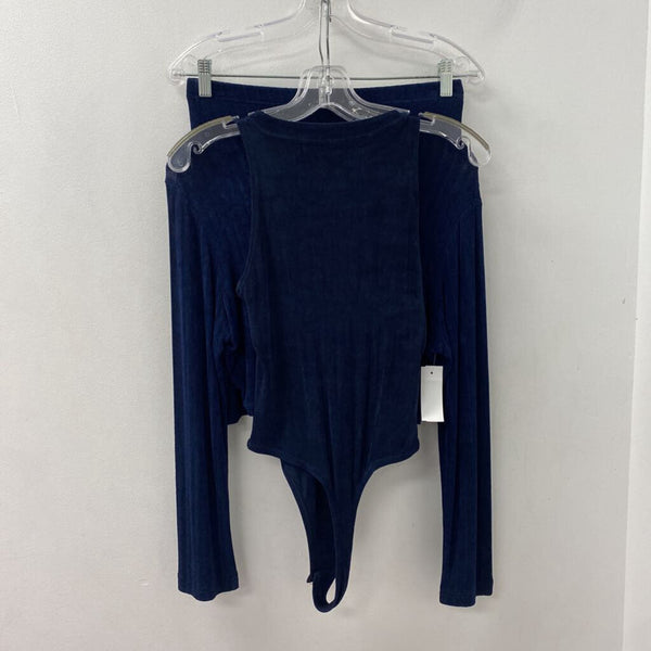 WOMEN'S SUIT/OUTFIT navy S/M