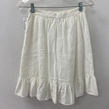 J CREW WOMEN'S SKIRT white 0