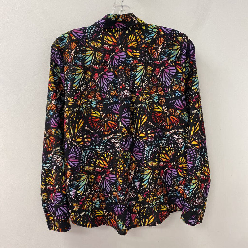 ICONE simons WOMEN'S BLOUSE/SHIRT black multi mix M
