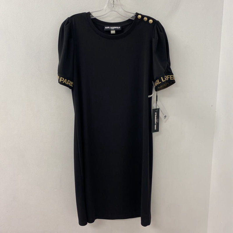 KARL LAGERFELD paris WOMEN'S DRESS black M
