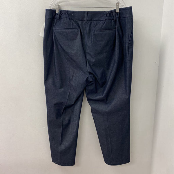 TALBOTS WOMEN'S PANTS navy 18W