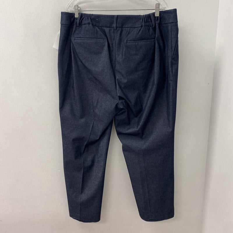 TALBOTS WOMEN'S PANTS navy 18W