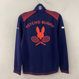 PSYCHO BUNNY WOMEN'S SWEATER navy pink mix L