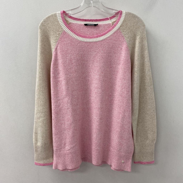 OLSEN WOMEN'S SWEATER pink cream mix M/L