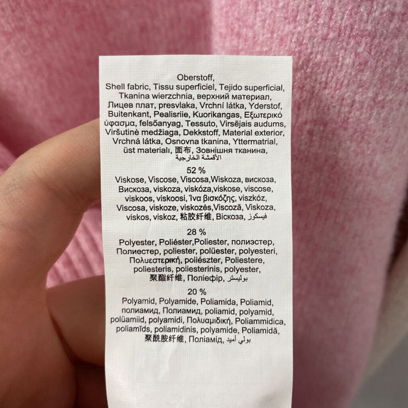 OLSEN WOMEN'S SWEATER pink cream mix M/L