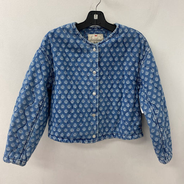 LEVI WOMEN'S BOMBER JACKET blue XS