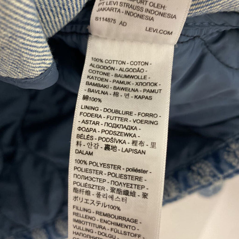 LEVI WOMEN'S BOMBER JACKET blue XS