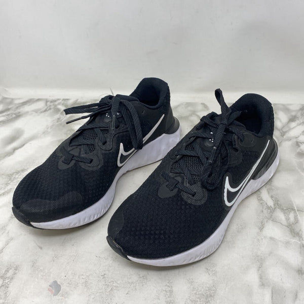 NIKE WOMEN'S SNEAKERS black white 9.5