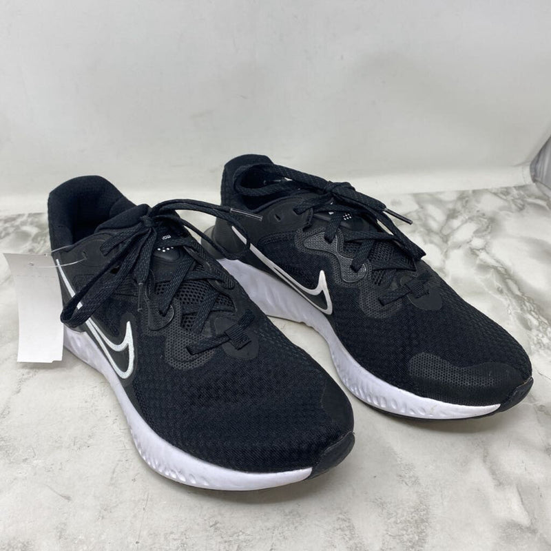 NIKE WOMEN'S SNEAKERS black white 9.5