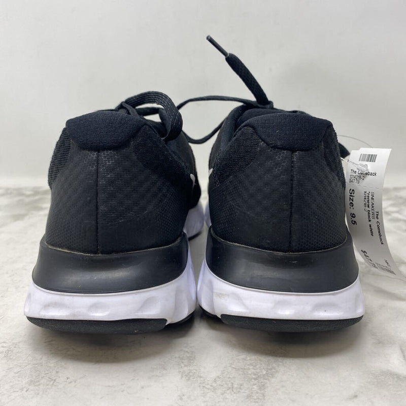 NIKE WOMEN'S SNEAKERS black white 9.5