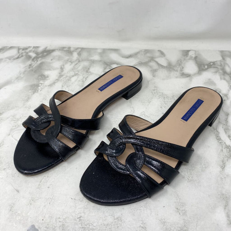 STUART WEITZMAN WOMEN'S SANDALS black 9