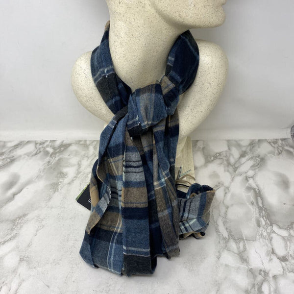 FRAAS WOMEN'S SCARF/SHAWL navy beige