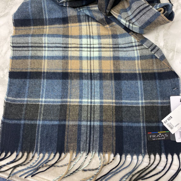 FRAAS WOMEN'S SCARF/SHAWL navy beige