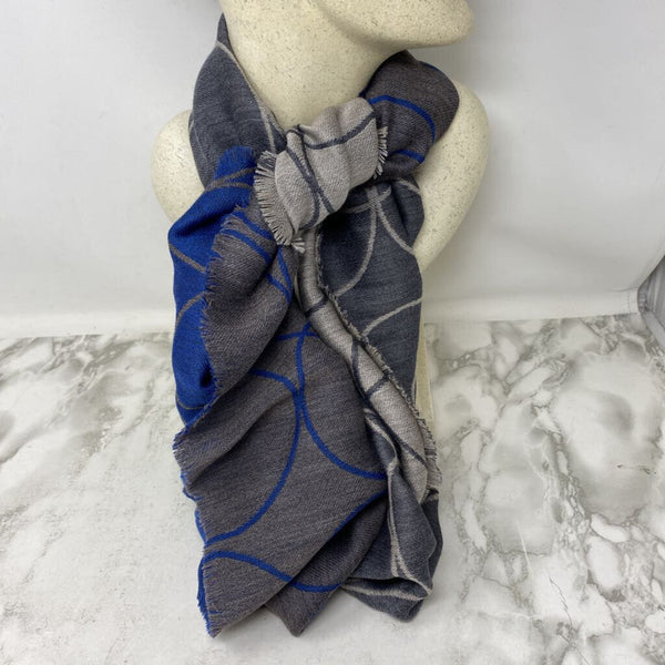TRAITS WOMEN'S SCARF/SHAWL blue grey