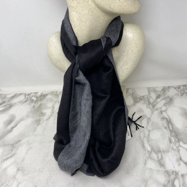 SAKS FIFTH AVE WOMEN'S SCARF/SHAWL black grey