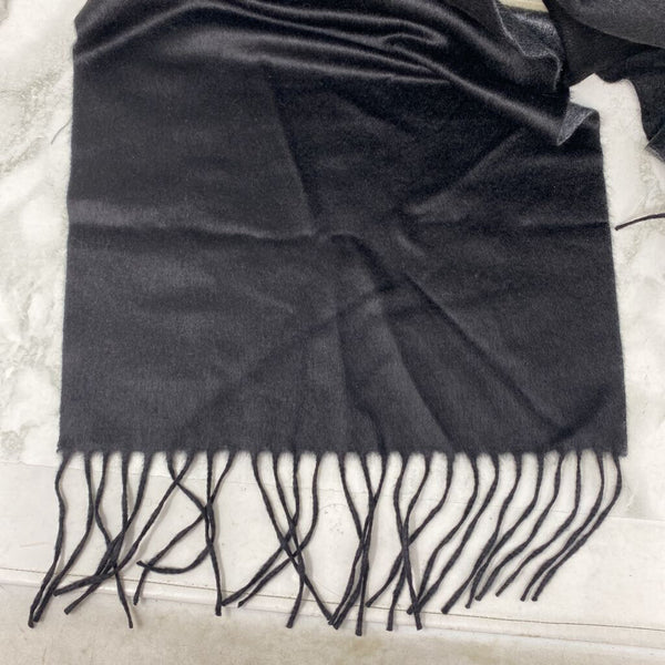 SAKS FIFTH AVE WOMEN'S SCARF/SHAWL black grey