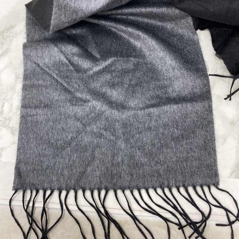 SAKS FIFTH AVE WOMEN'S SCARF/SHAWL black grey
