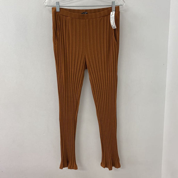 EILEEN FISHER WOMEN'S PANTS burnt orange S